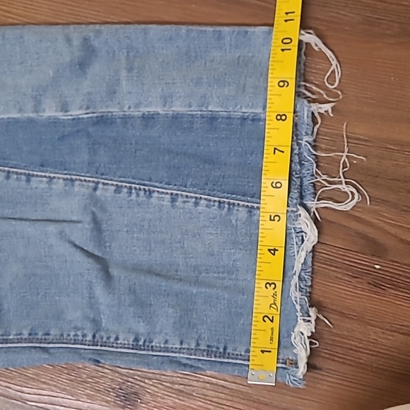 American‎ Eagle Outfitters Women's Light Blue Straight Leg Jeans - Picture 9 of 14